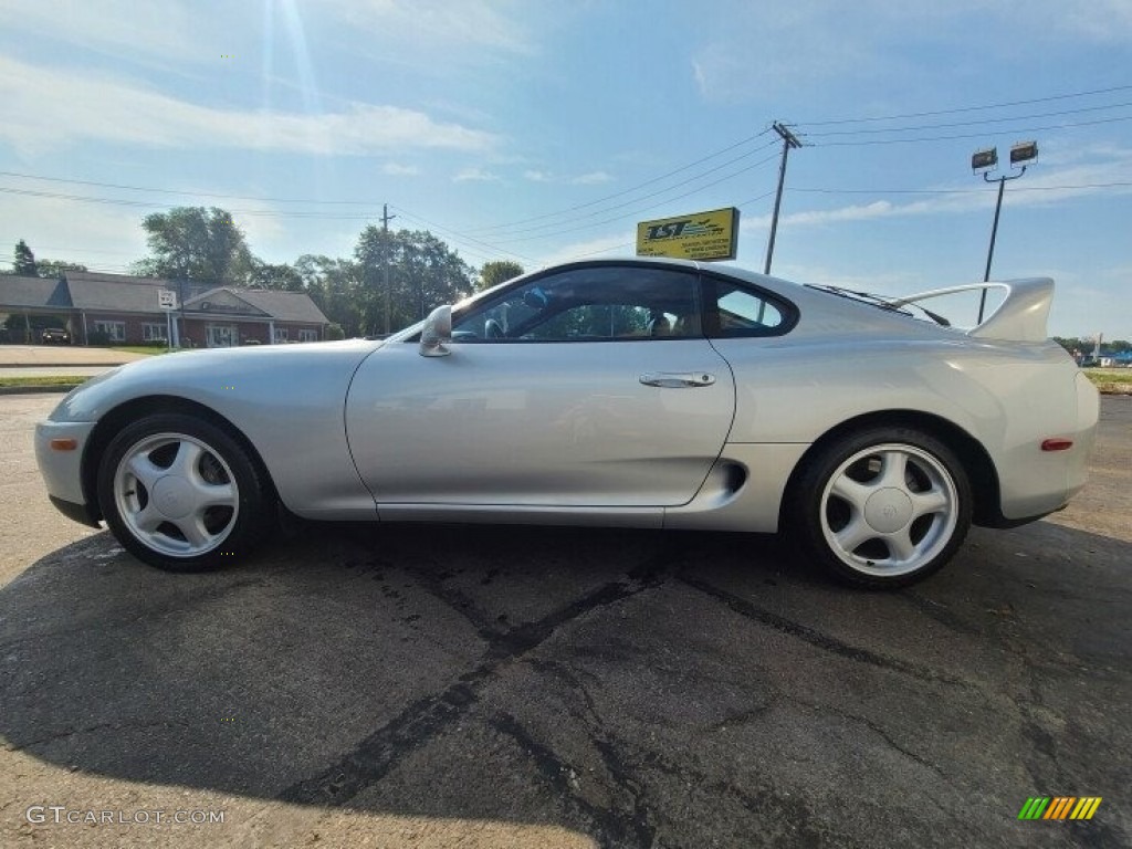 Alpine Silver Metallic 1994 Toyota Supra Turbo Coupe Exterior Photo #143377439