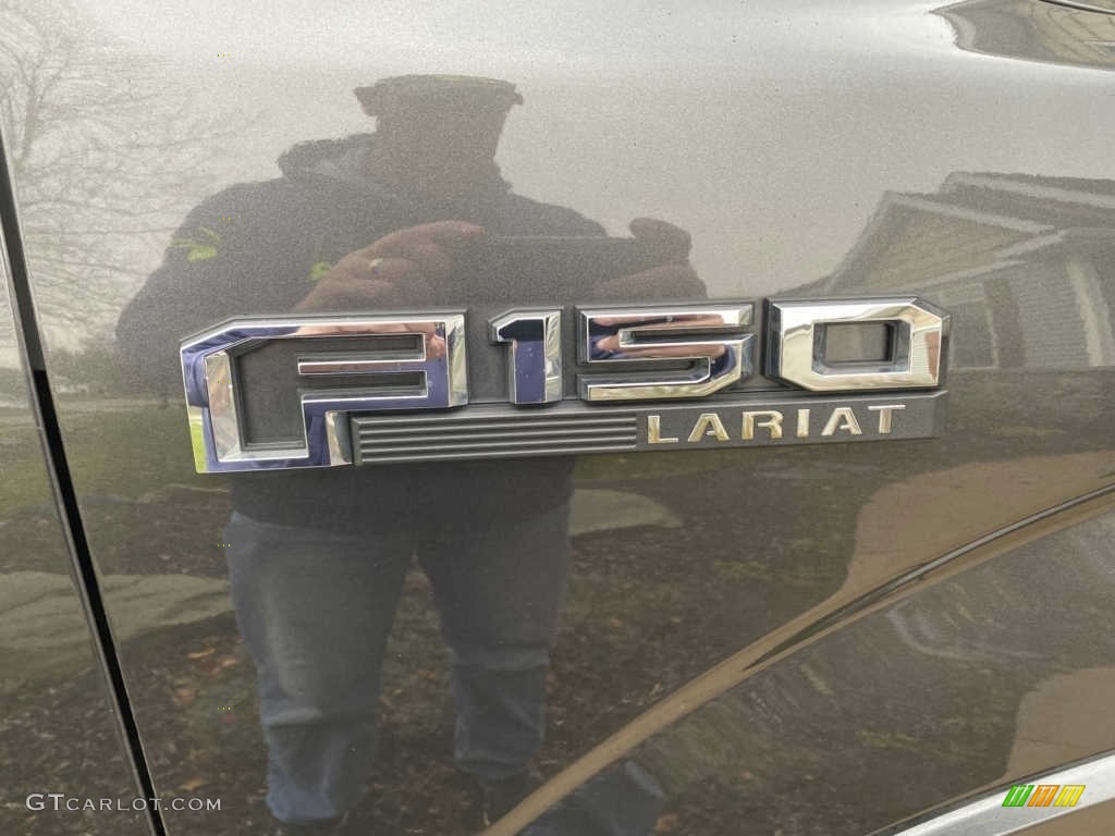 2015 F150 Lariat SuperCrew 4x4 - Ingot Silver Metallic / Medium Light Camel photo #5