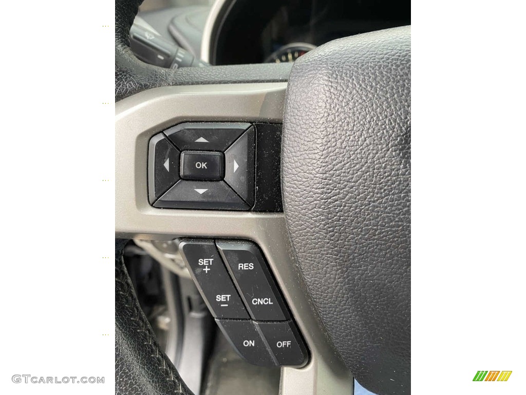 2015 F150 Lariat SuperCrew 4x4 - Ingot Silver Metallic / Medium Light Camel photo #10