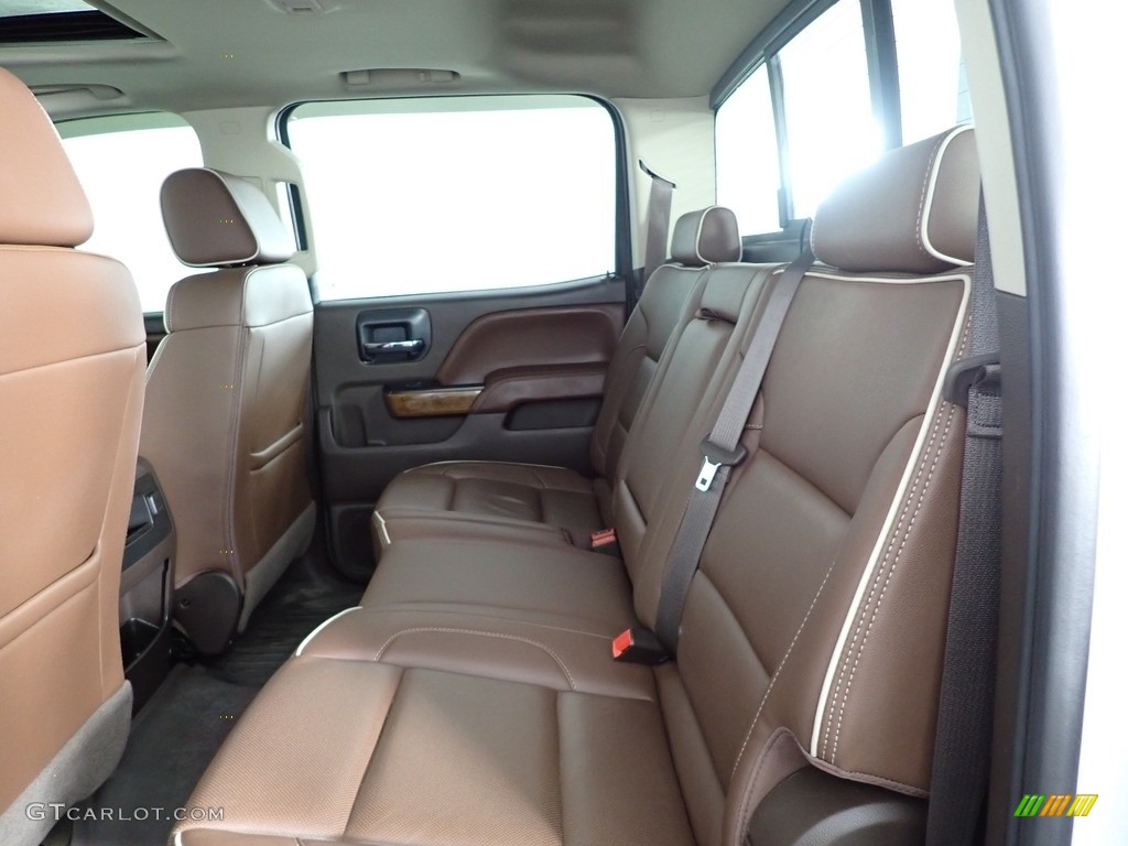 2018 Chevrolet Silverado 3500HD High Country Crew Cab 4x4 Rear Seat Photo #143378018