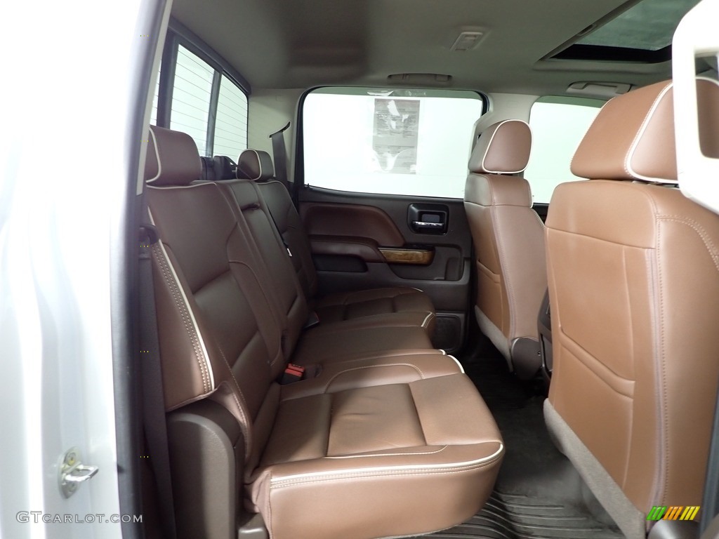 2018 Chevrolet Silverado 3500HD High Country Crew Cab 4x4 Rear Seat Photo #143378057