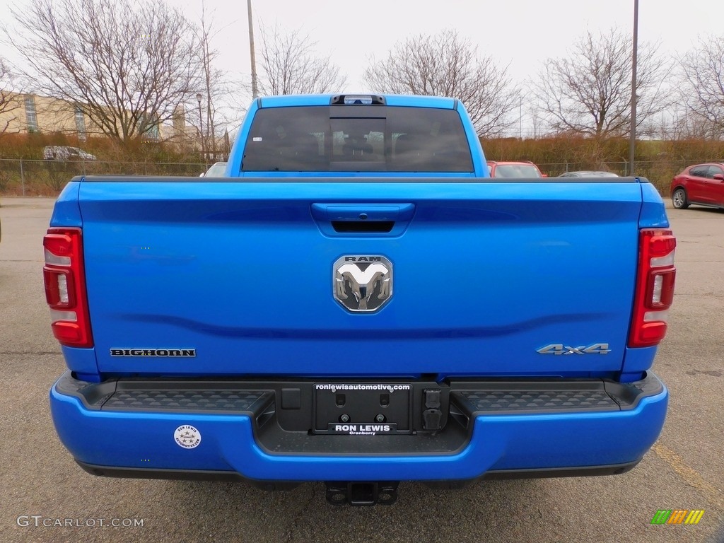 2022 2500 Big Horn Crew Cab 4x4 - Hydro Blue Pearl / Black photo #6