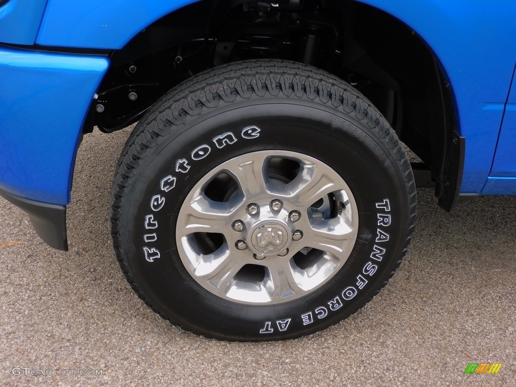 2022 2500 Big Horn Crew Cab 4x4 - Hydro Blue Pearl / Black photo #10