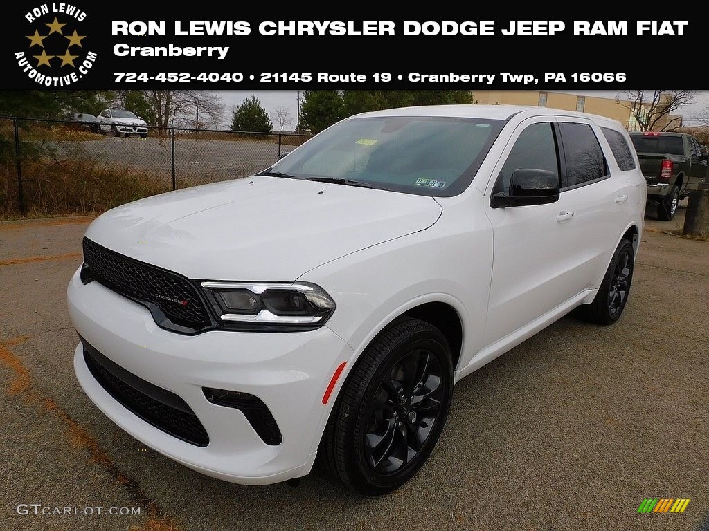 2021 Durango SXT Plus Blacktop AWD - White Knuckle / Black photo #1