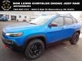 Hydro Blue Pearl 2021 Jeep Cherokee Traihawk 4x4