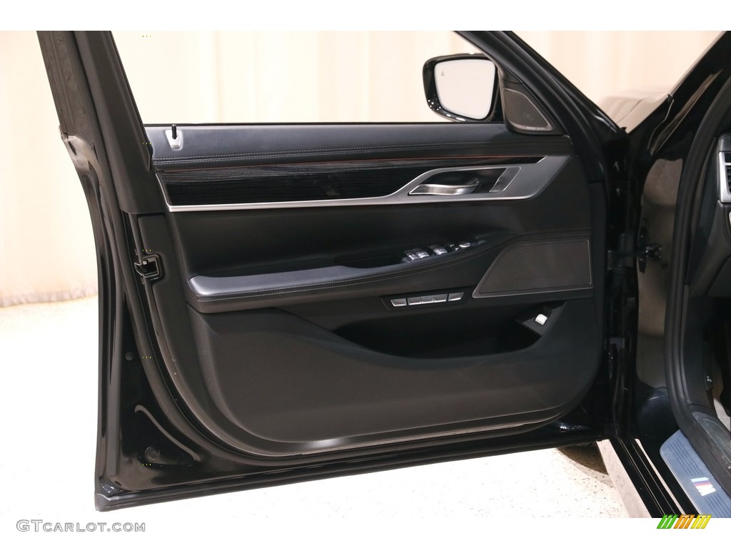 2018 7 Series 750i xDrive Sedan - Black Sapphire Metallic / Black photo #4