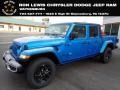 2021 Hydro Blue Pearl Jeep Gladiator Sport 4x4  photo #1
