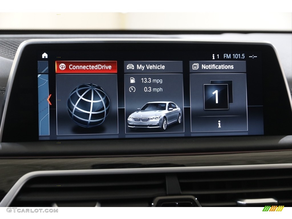 2018 7 Series 750i xDrive Sedan - Black Sapphire Metallic / Black photo #11