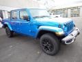 2021 Hydro Blue Pearl Jeep Gladiator Sport 4x4  photo #7