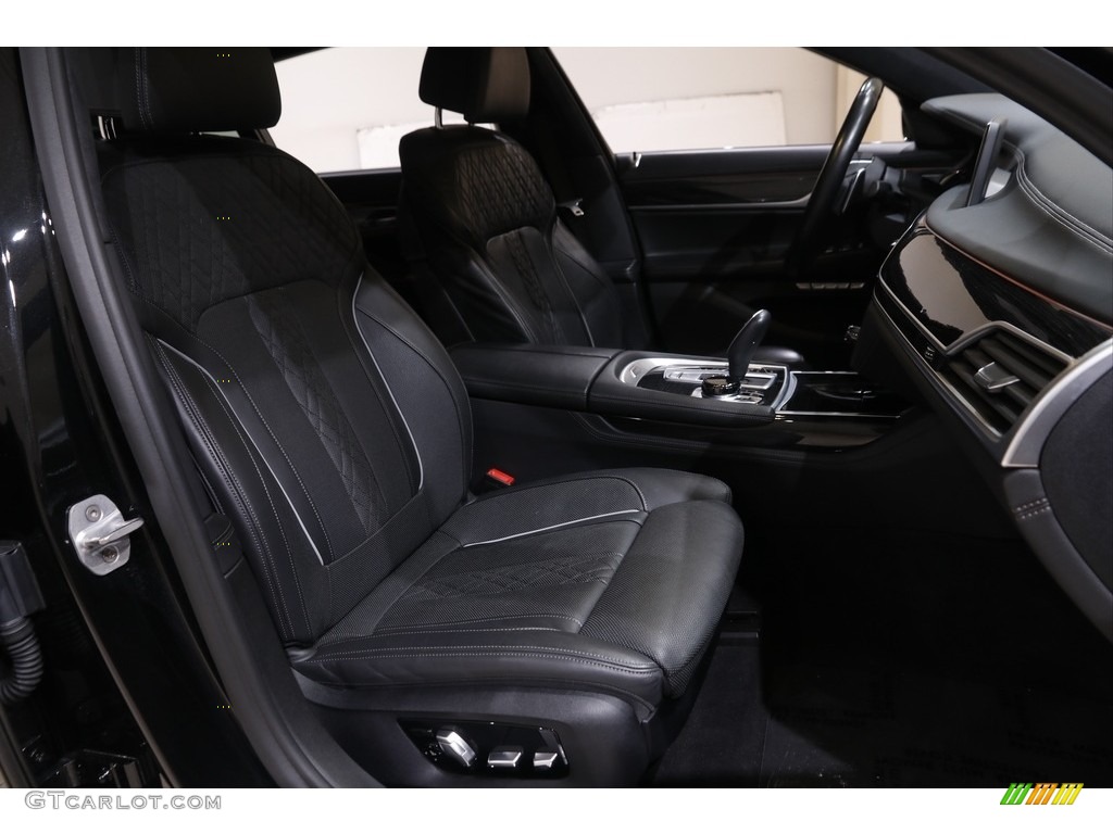 2018 7 Series 750i xDrive Sedan - Black Sapphire Metallic / Black photo #19
