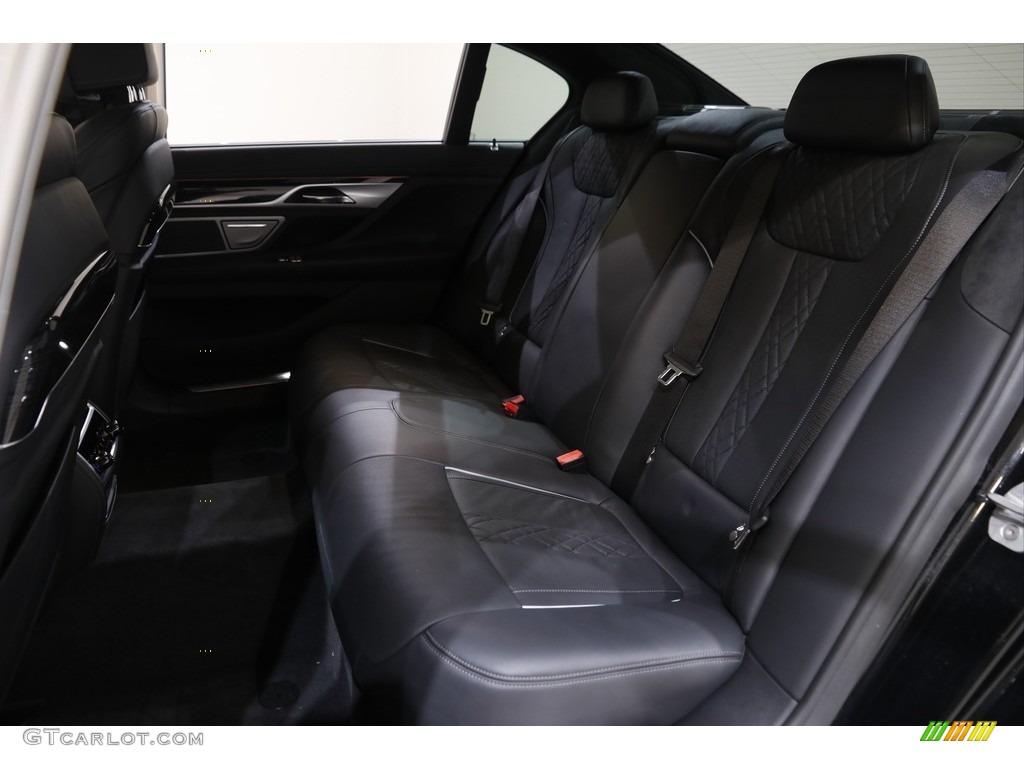 2018 7 Series 750i xDrive Sedan - Black Sapphire Metallic / Black photo #21