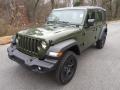 2021 Sarge Green Jeep Wrangler Unlimited Sport 4x4  photo #2