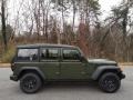 2021 Sarge Green Jeep Wrangler Unlimited Sport 4x4  photo #5