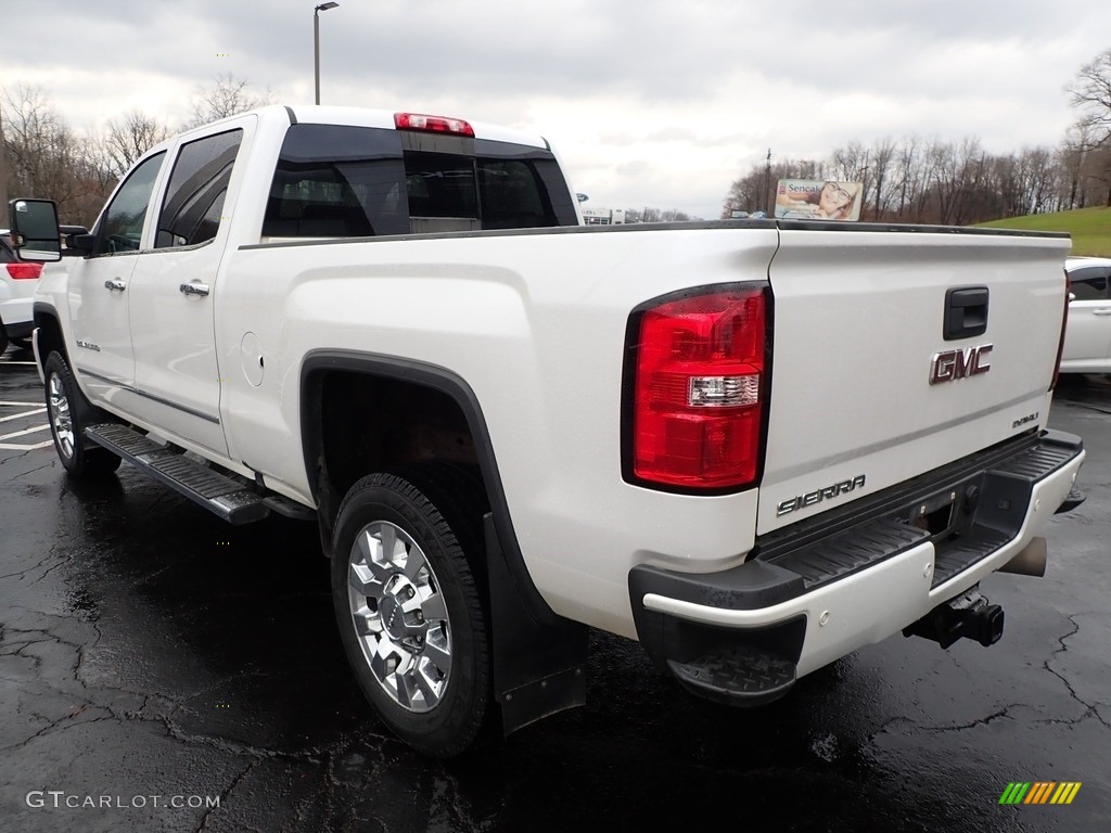 2019 Sierra 2500HD Denali Crew Cab 4WD - White Frost Tricoat / Jet Black photo #10