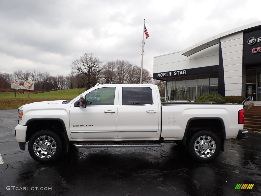 2019 Sierra 2500HD Denali Crew Cab 4WD - White Frost Tricoat / Jet Black photo #11