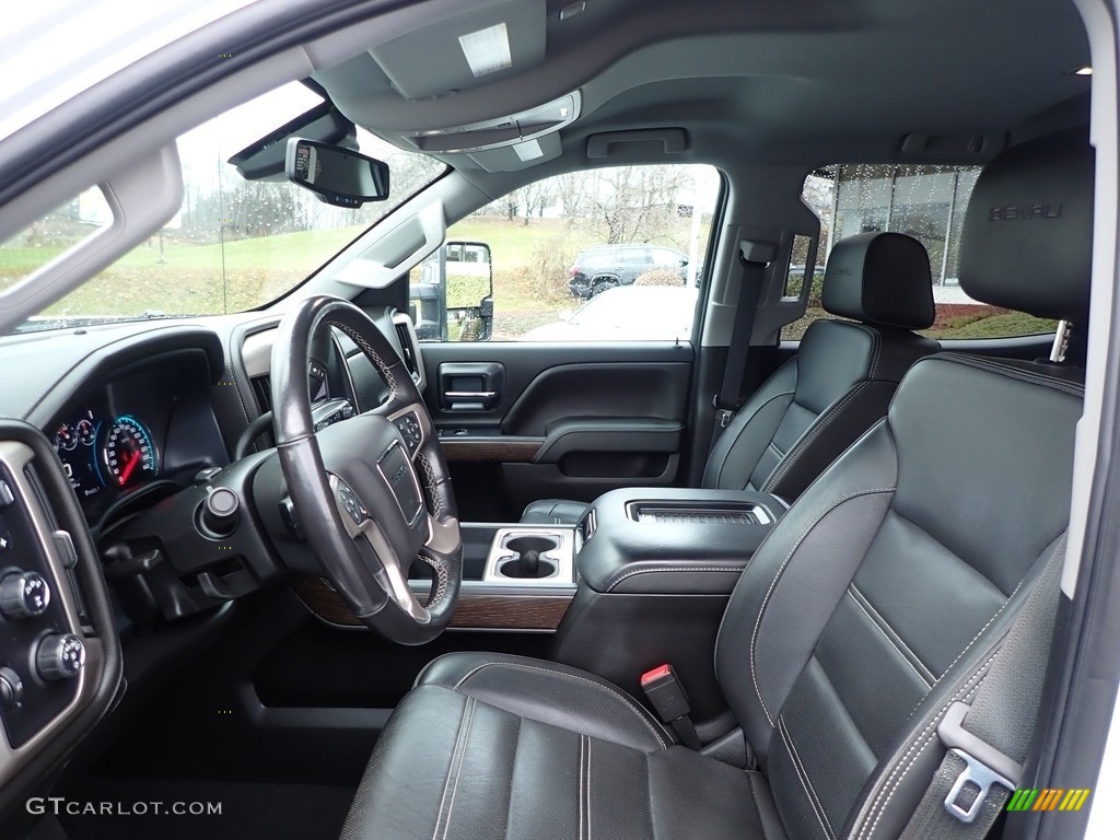 2019 Sierra 2500HD Denali Crew Cab 4WD - White Frost Tricoat / Jet Black photo #16