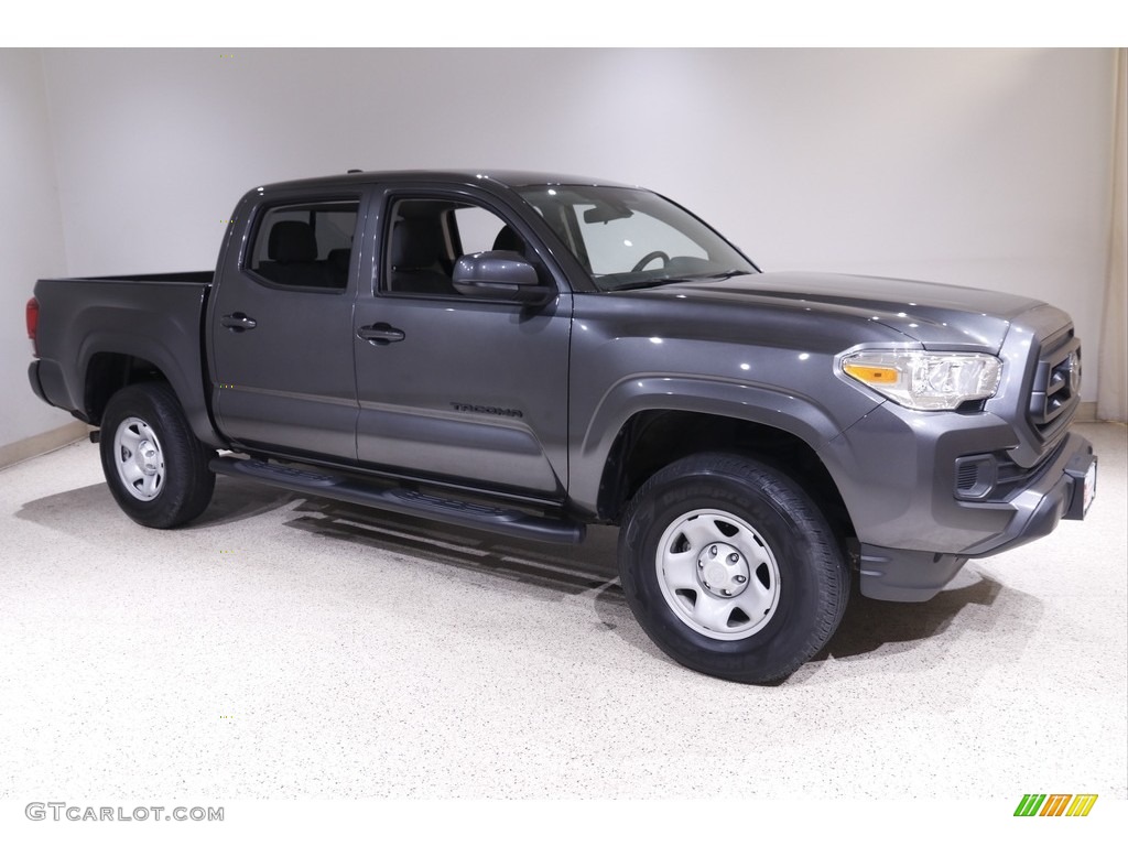2020 Tacoma SR Double Cab 4x4 - Magnetic Gray Metallic / Cement photo #1