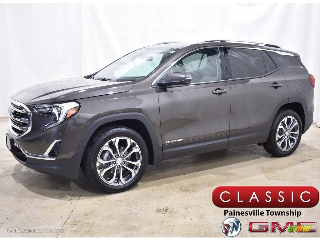 2019 Terrain SLT AWD - Smokey Quartz Metallic / Medium Ash Gray photo #1