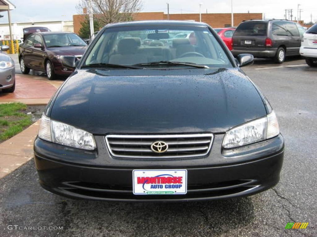 2001 Camry LE - Black / Oak photo #4