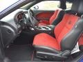 Black/Ruby Red Interior Photo for 2021 Dodge Challenger #143383288