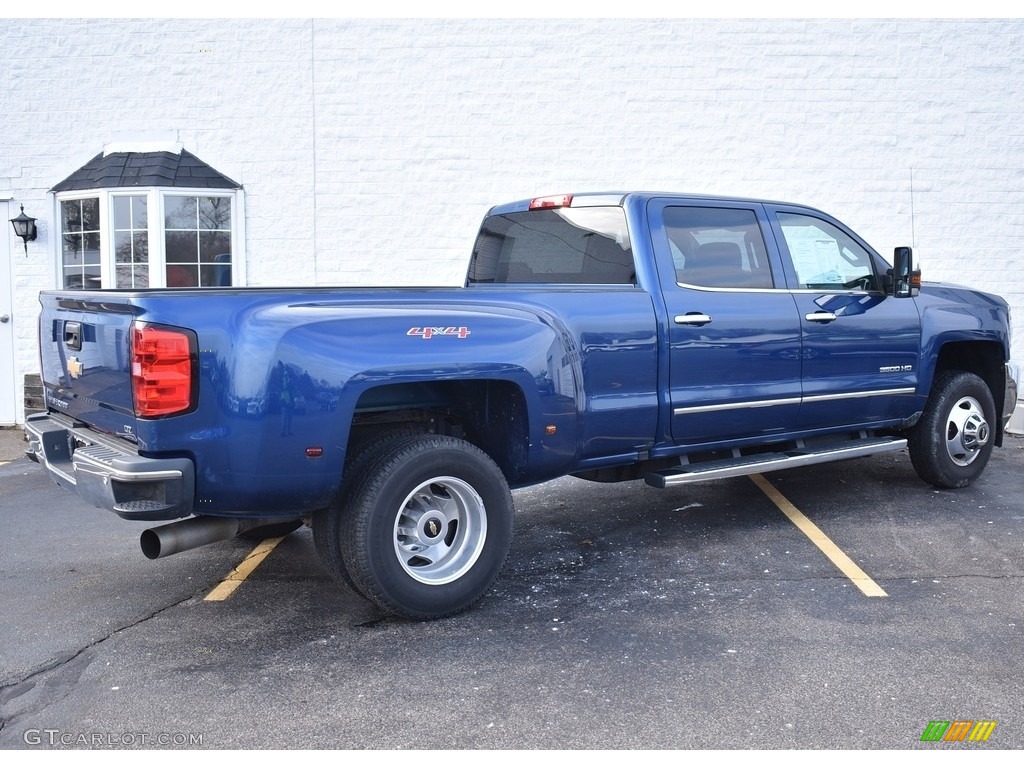 Deep Ocean Blue Metallic 2016 Chevrolet Silverado 3500HD LTZ Crew Cab 4x4 Exterior Photo #143383366
