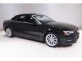 Brilliant Black - A5 Premium quattro Convertible Photo No. 2