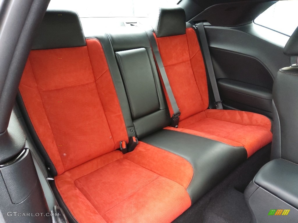 Black/Ruby Red Interior 2021 Dodge Challenger R/T Scat Pack Widebody Photo #143383384