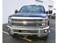 2016 Deep Ocean Blue Metallic Chevrolet Silverado 3500HD LTZ Crew Cab 4x4  photo #4