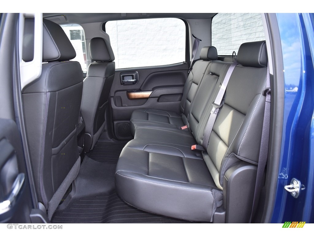 2016 Chevrolet Silverado 3500HD LTZ Crew Cab 4x4 Rear Seat Photo #143383477