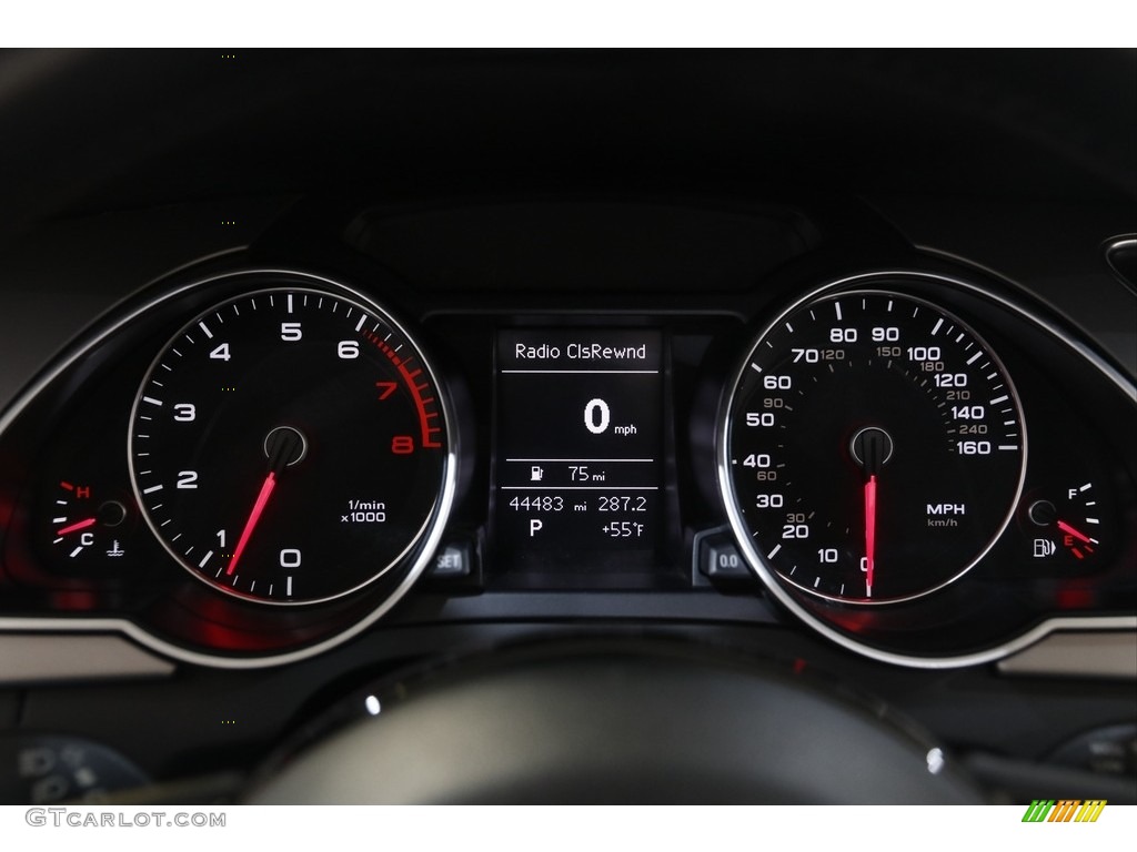 2015 A5 Premium quattro Convertible - Brilliant Black / Black photo #9