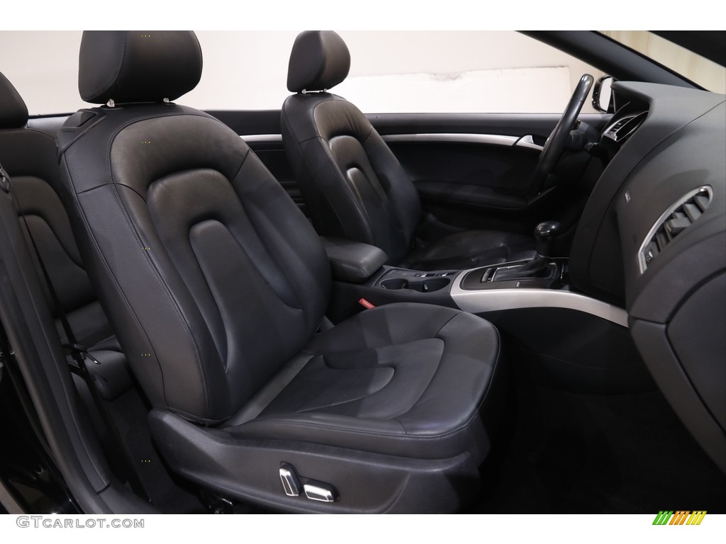 2015 A5 Premium quattro Convertible - Brilliant Black / Black photo #15