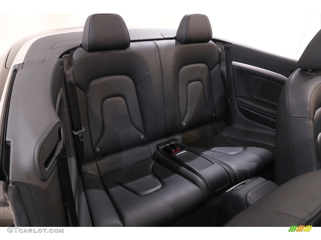 2015 A5 Premium quattro Convertible - Brilliant Black / Black photo #16