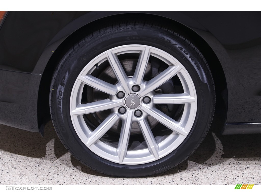 2015 A5 Premium quattro Convertible - Brilliant Black / Black photo #20