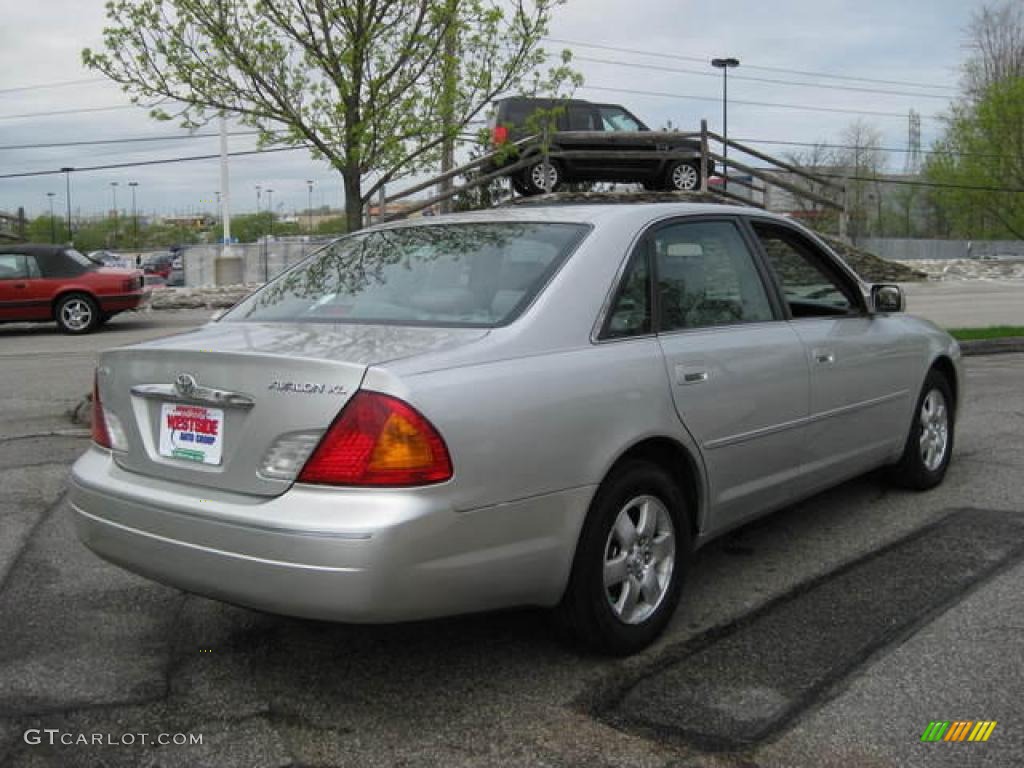 2002 Avalon XL - Lunar Mist Metallic / Grey photo #6