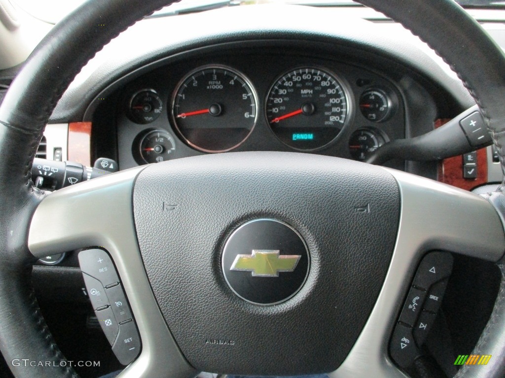 2014 Suburban LTZ 4x4 - Black / Ebony photo #17