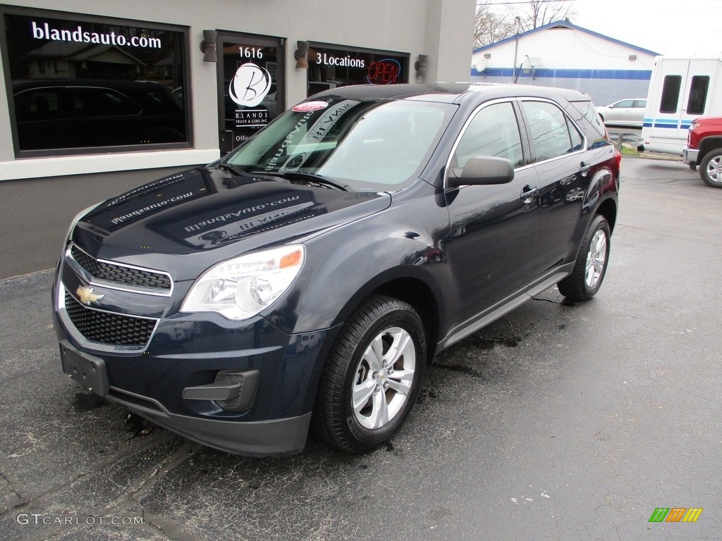2015 Equinox LS - Blue Velvet Metallic / Jet Black photo #2