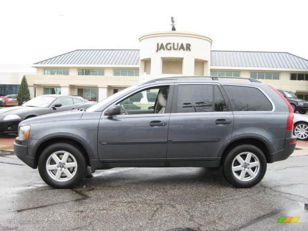 2006 XC90 2.5T AWD - Titanium Gray Metallic / Taupe photo #2