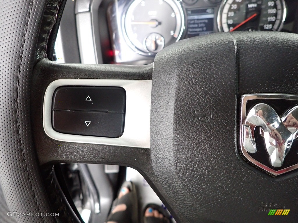 2010 Ram 3500 Laramie Crew Cab 4x4 - Brilliant Black Crystal Pearl / Dark Slate/Medium Graystone photo #19