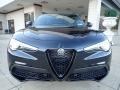 2022 Vulcano Black Metallic Alfa Romeo Stelvio Ti AWD  photo #2