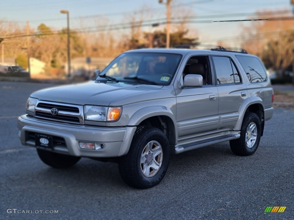 1999 4Runner Limited 4x4 - Millennium Silver Metallic / Oak photo #1