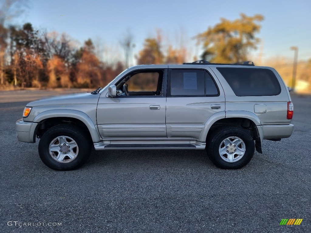 1999 4Runner Limited 4x4 - Millennium Silver Metallic / Oak photo #2