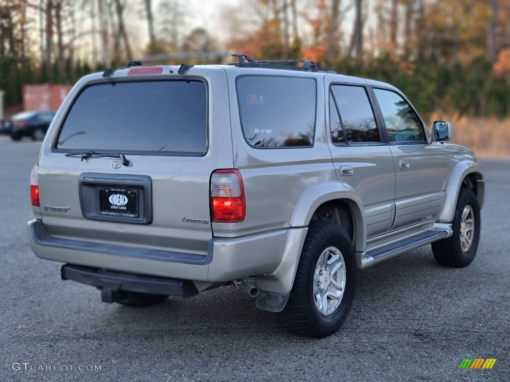 1999 4Runner Limited 4x4 - Millennium Silver Metallic / Oak photo #5