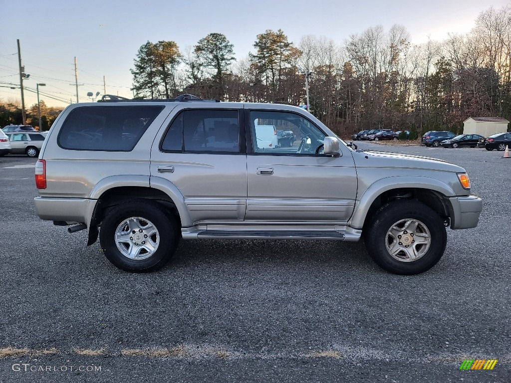 1999 4Runner Limited 4x4 - Millennium Silver Metallic / Oak photo #6