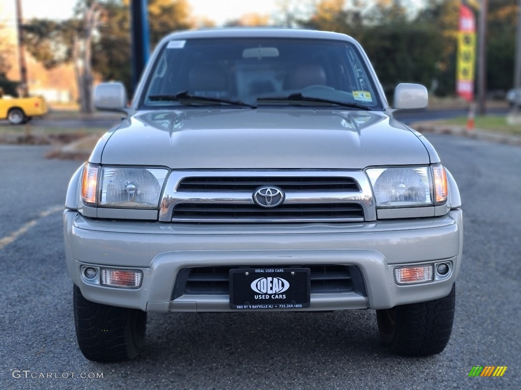 1999 4Runner Limited 4x4 - Millennium Silver Metallic / Oak photo #8