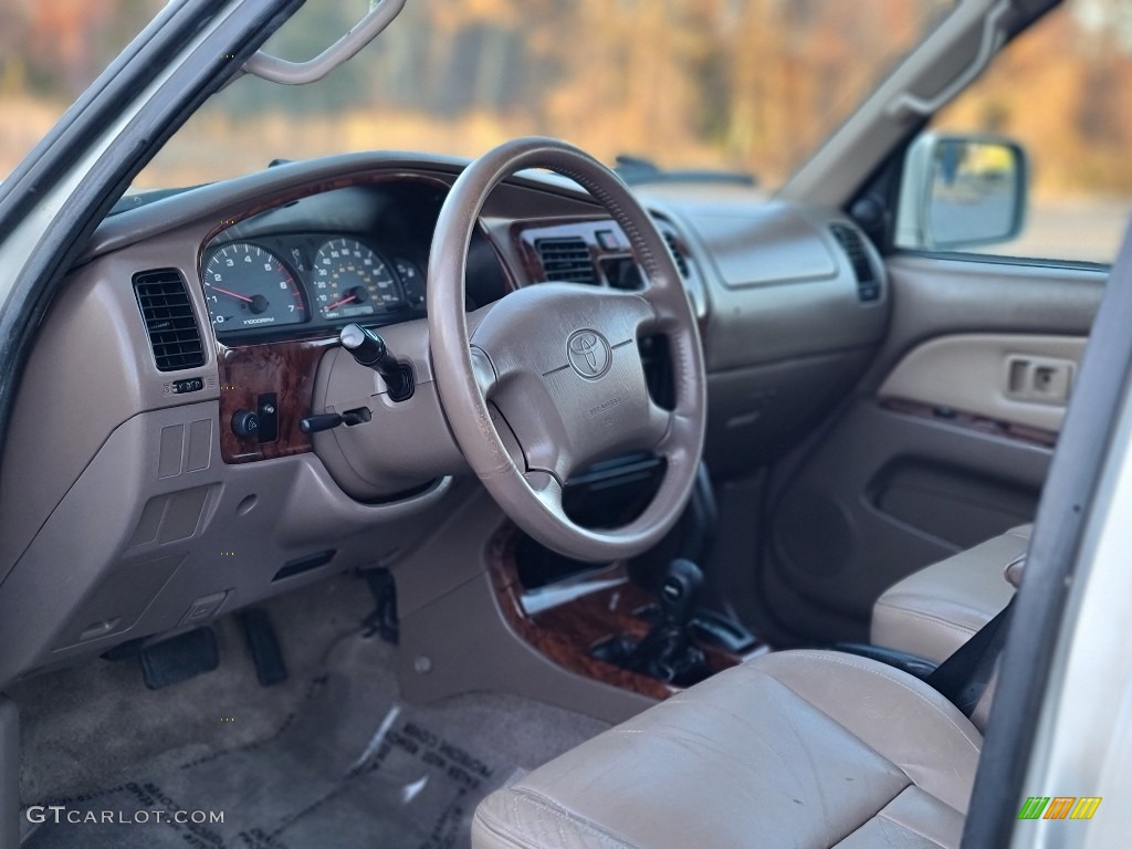 1999 4Runner Limited 4x4 - Millennium Silver Metallic / Oak photo #16
