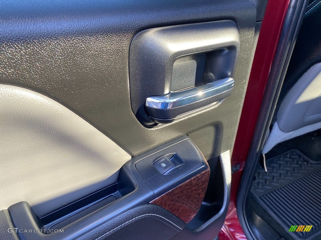 2014 Sierra 1500 SLE Double Cab 4x4 - Sonoma Red Metallic / Jet Black/Dark Ash photo #32