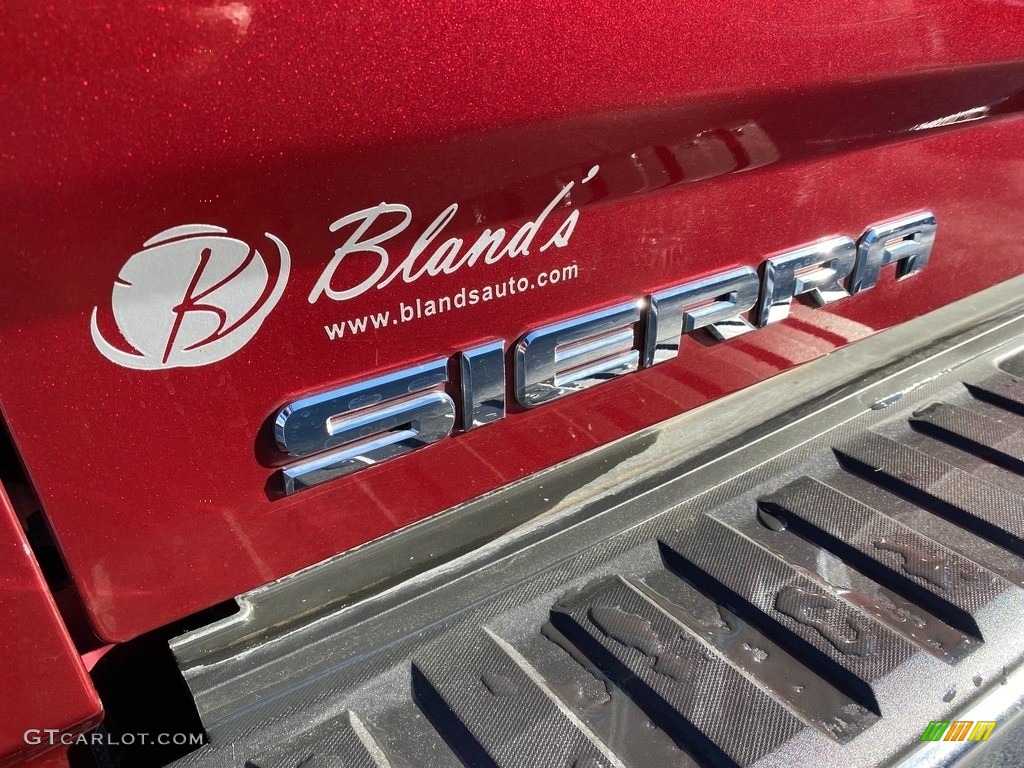 2014 Sierra 1500 SLE Double Cab 4x4 - Sonoma Red Metallic / Jet Black/Dark Ash photo #38