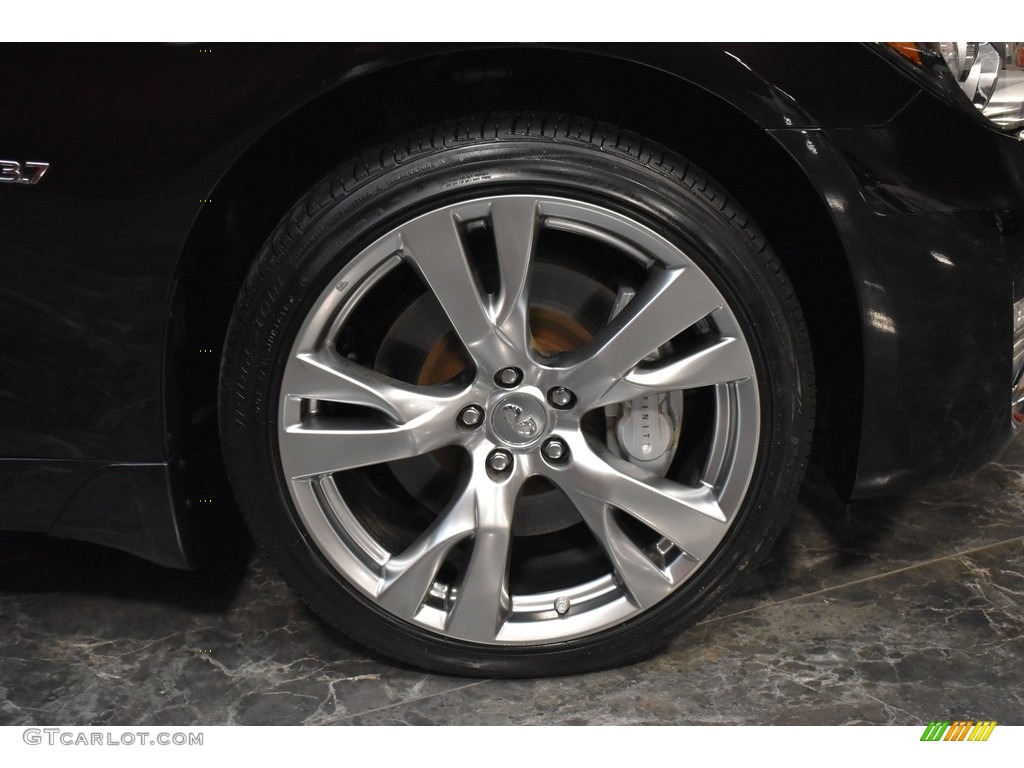 2015 Q70 L 3.7 AWD - Black Obsidian / Wheat photo #7
