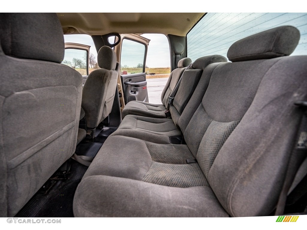 Dark Charcoal Interior 2005 Chevrolet Silverado 1500 LT Crew Cab 4x4 Photo #143392889