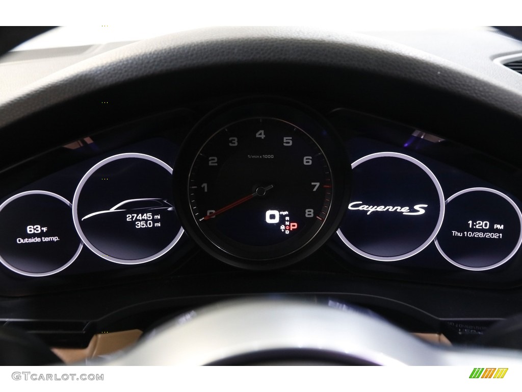 2020 Porsche Cayenne S Gauges Photo #143393087